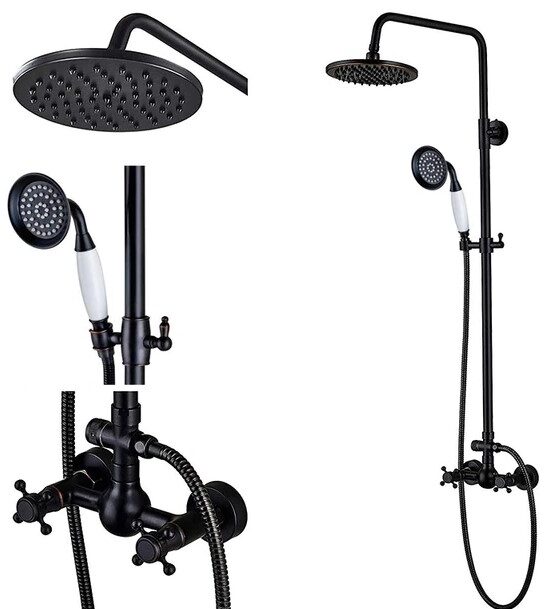 Bateria prysznicowa retro